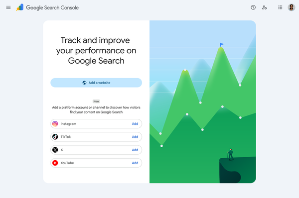 Google Search Console Rolls Out 'Platform Properties': Track Your TikTok, Instagram, X, and YouTube Traffic Directly